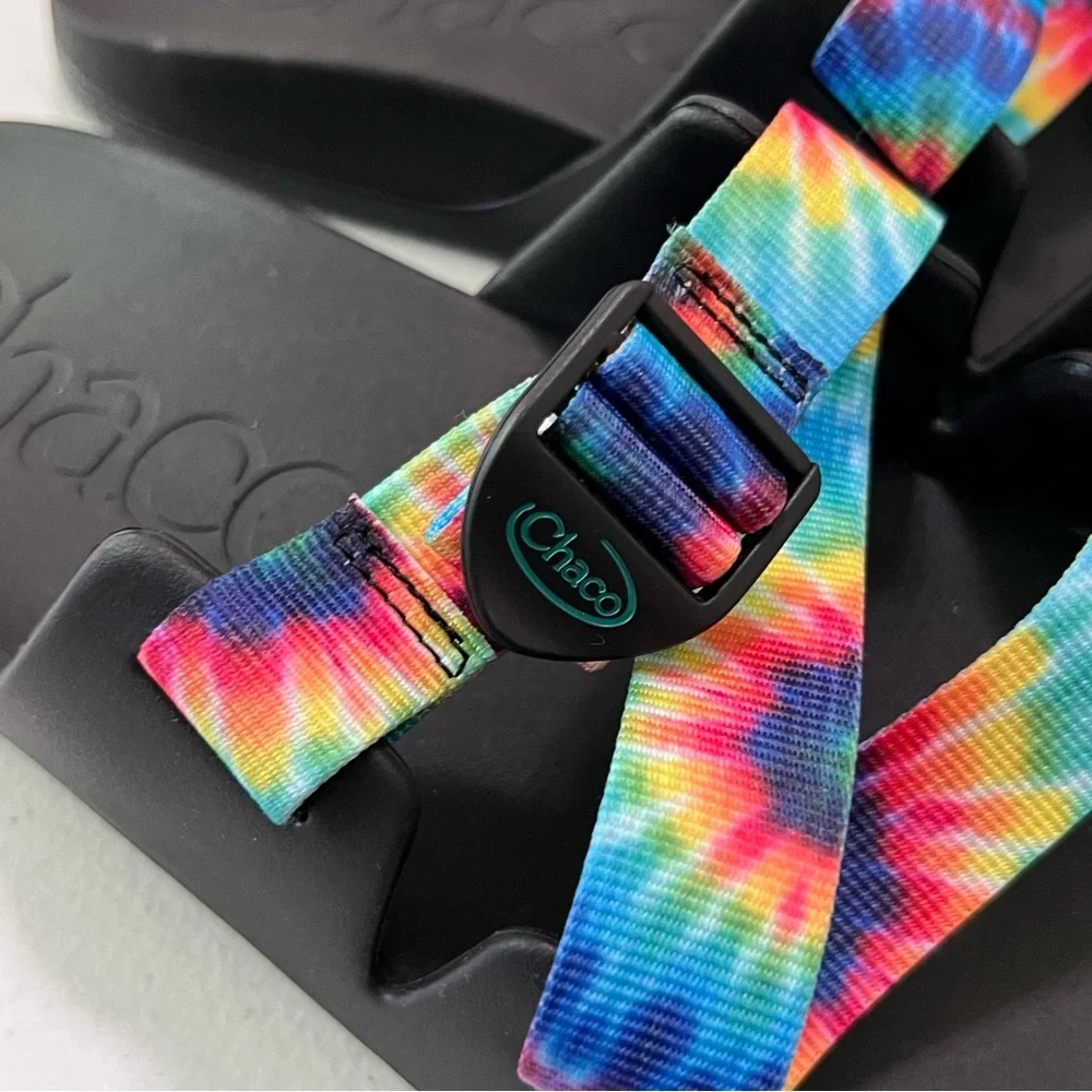 Chaco Chillos Tie Dye Slides